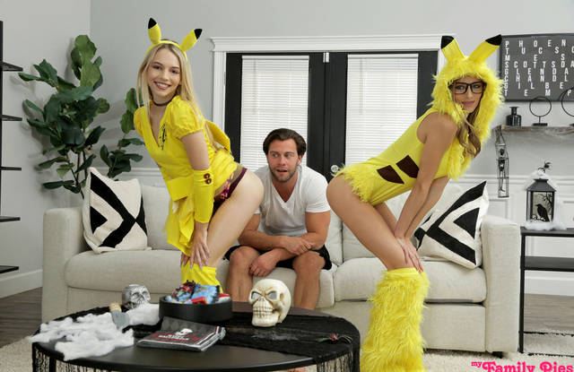 Чикуля с подругой пробует на вкус член кузена Чикуля с подругой пробует на вкус член кузена